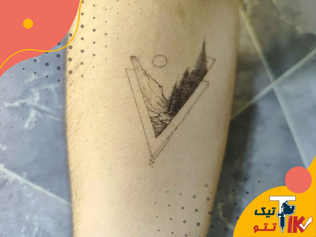 نمونه تتو